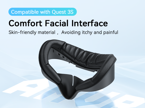 quest 3s facial interface