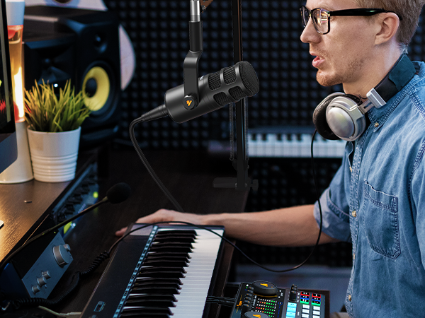 xlr recording microphone
