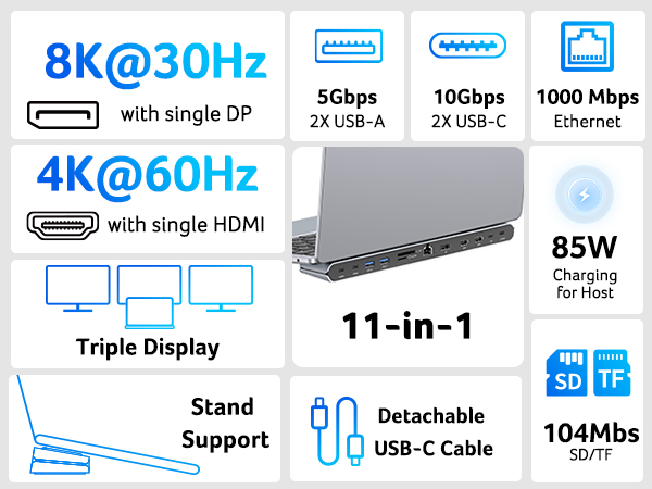 docking station stand