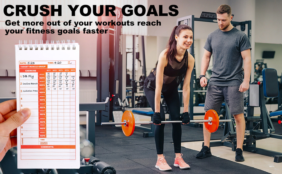 Compact Gym Notebook &amp;amp;amp;amp;amp; Workout Journal