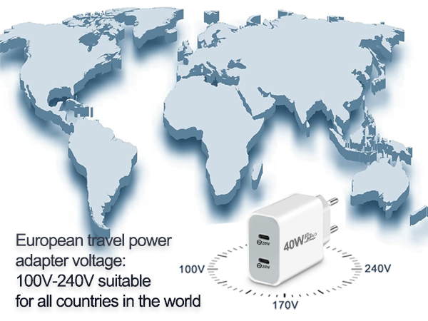 usb c european charger