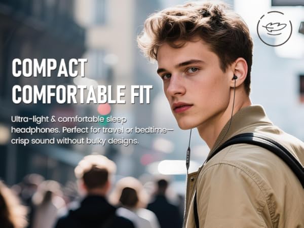 comfortable fit sleep headphones