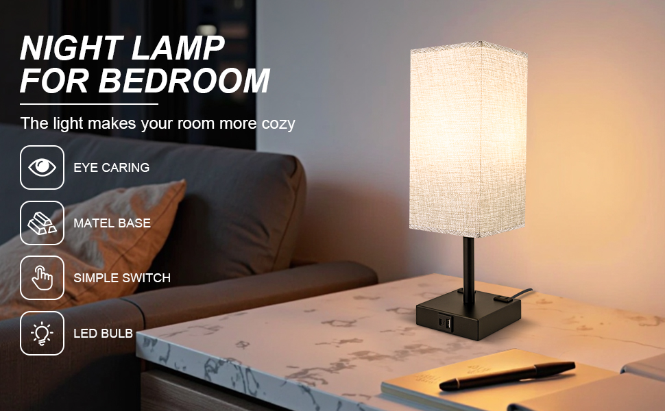 Table Lamp Night Lamp for bedroom living room