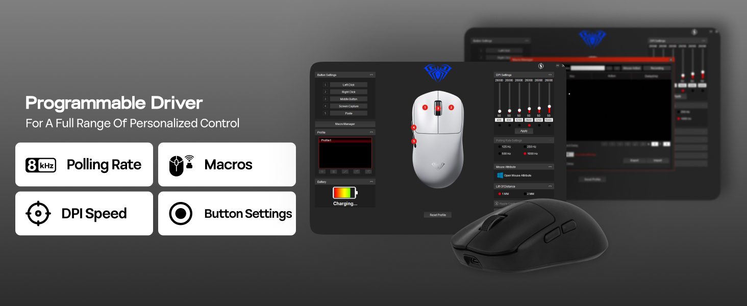 SC800 8K Gaming Mouse