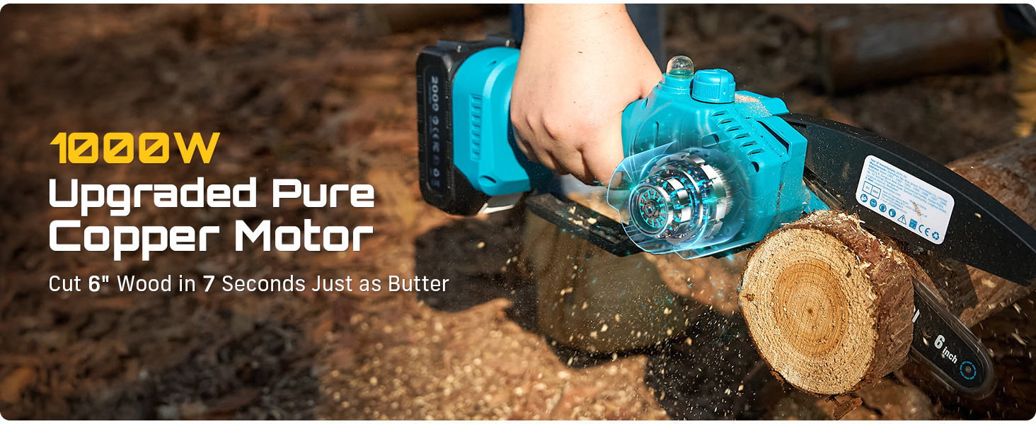 Powerful 1000W Pure Copper Electric Motor