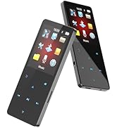 PINHUI 64GB MP3 Player with Bluetooth 5.3 Portable Music Player for Kids HiFi Sound Shuffle Singl...