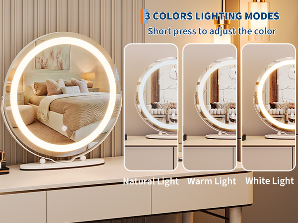 vanity mirror with light