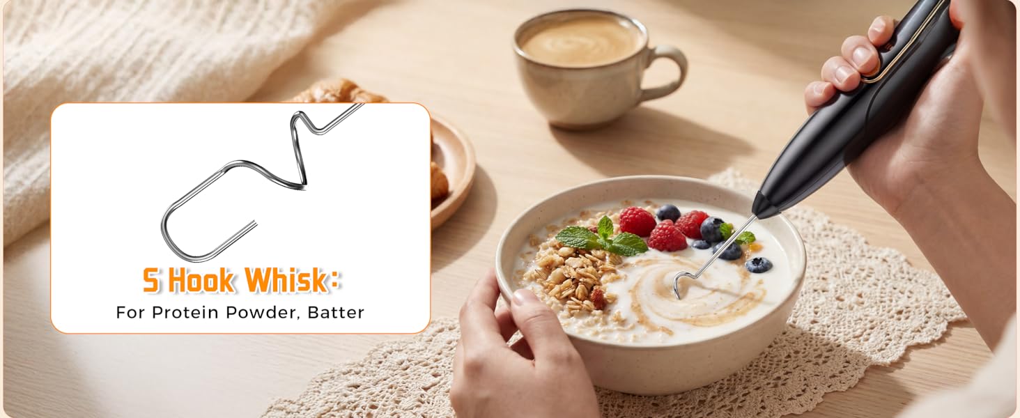 S-Hook Whisk for Cereal