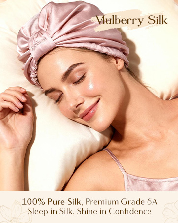 yanibest mulberry silk bonnet