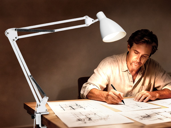 swing arm desk lamp