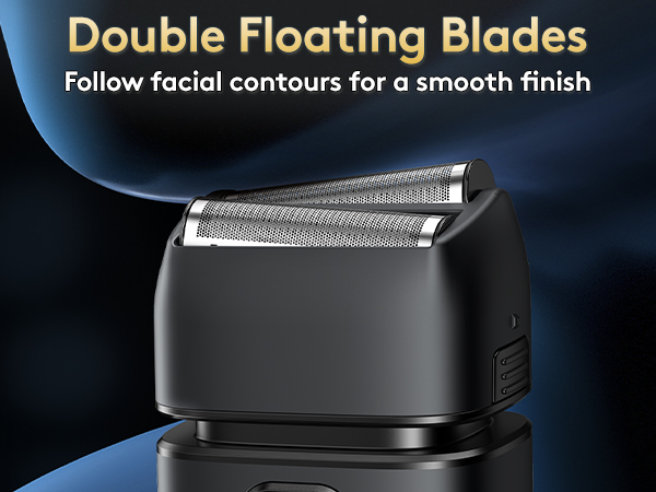 mens facial razor electric face
