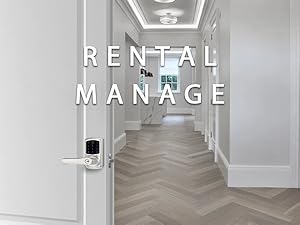 HIDALIFE Touchscreen Keyless Entry Door Lock with Handle