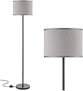 Floor Lamp for Living Room, Modern Floor Lamp with Shade, Tall Lamps for Living Room, Bedroom, Of...