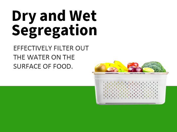 dey and wet segregation