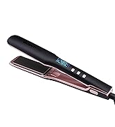 VAGARY Hair Straightener and Curler 2 in 1, Straightening Iron with Anion Hair Care. Flat Iron wi...