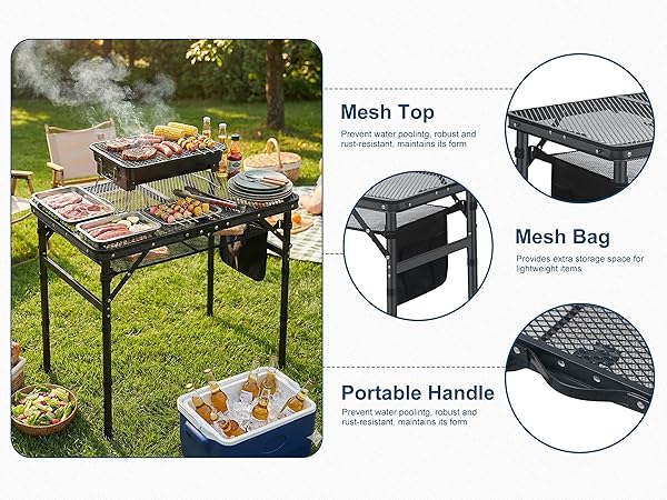 grill table