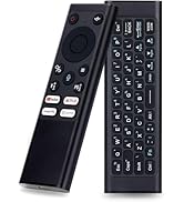 iPazzPort Mini Wireless Keyboard with Air Mouse, Bluetooth &amp; 2.4G Dual-Mode, RGB Backlit, IR Lear...