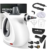 Handheld Steam Cleaner, Pressurized Multi-Surface Steam Cleaner For Home, Large Capacity Portable...