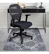 AiBOB Chair Mat for Carpeted Floors, Premium Quality Hard Material, Office Floor Mats for Compute...