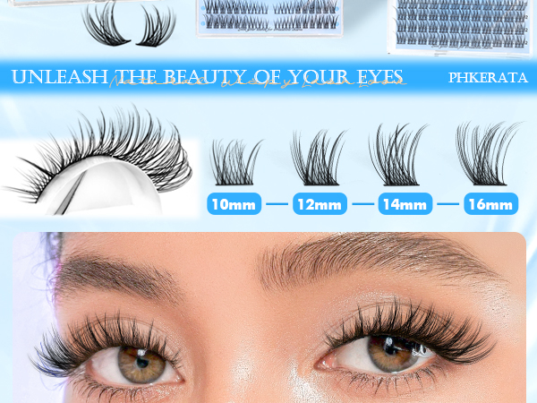 Lash clusters Wispy