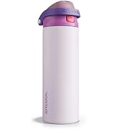 Encool Insulated Stainless Steel Water Bottle with Straw - Leak Proof Sports Water Bottle for Sch...