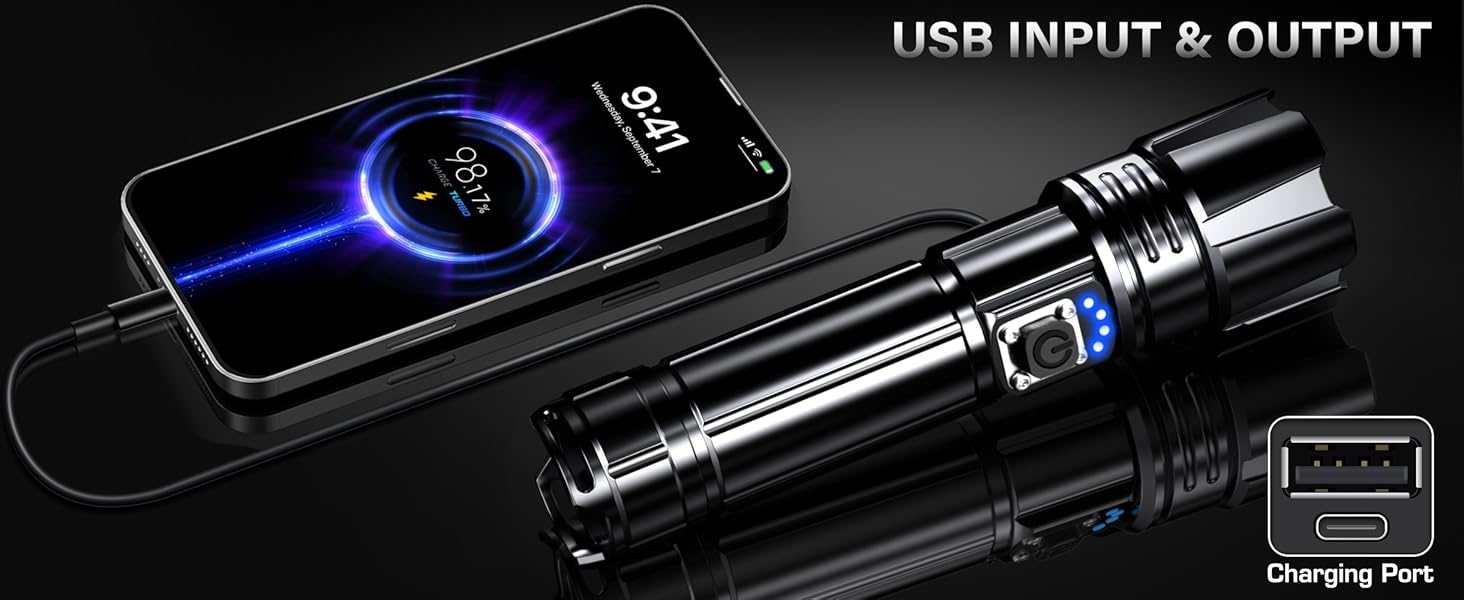 flashlight rechargeable