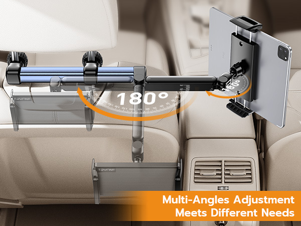 headrest tablet holder