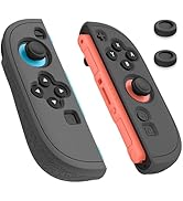 PAWDIARY Switch 2 Controller Handle Silicone Case, Frosted Switch 2 2025 Protective Cover for Lef...