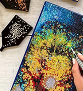 ArtSkills Diamond Painting Kit, Diamond Art Ready to Hang Framed Canvas with Storage and Accessor...