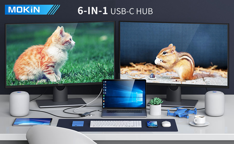 usb c dual hdmi adapter usb c docking station