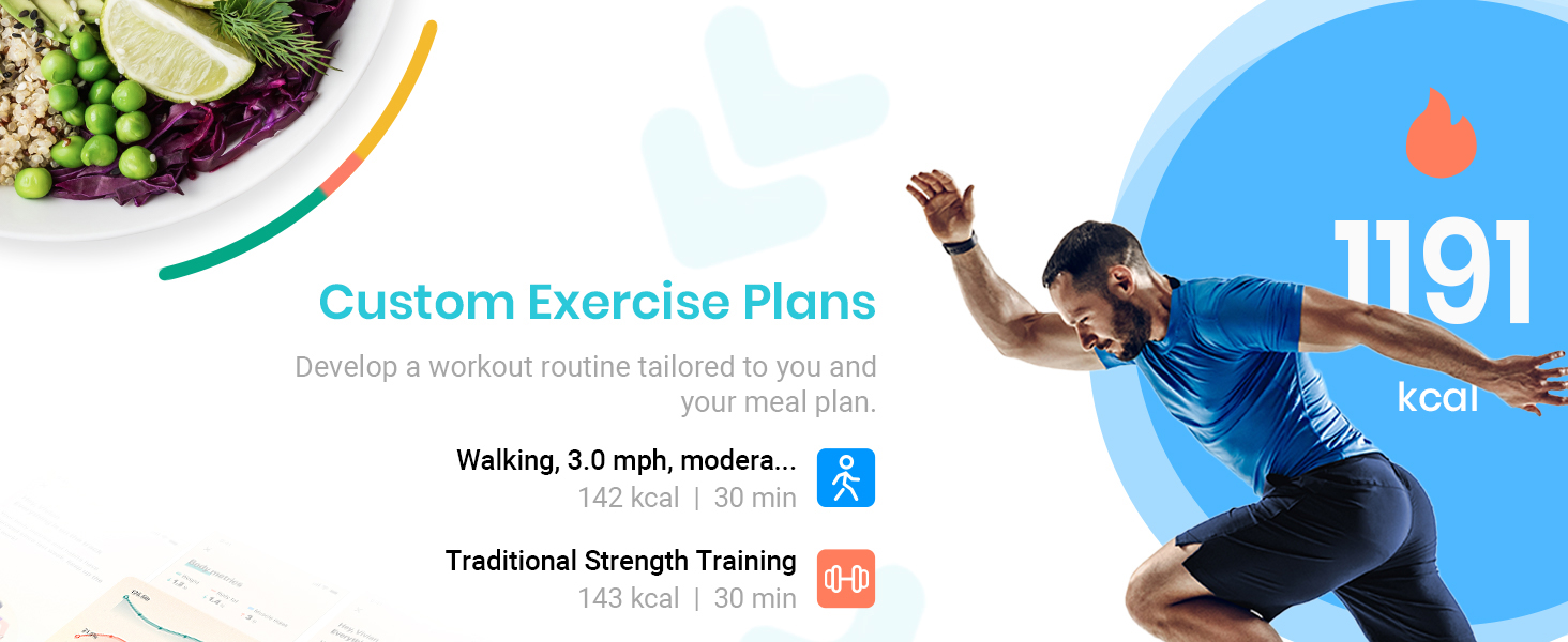 custom meal and exercise plans