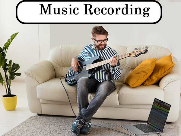 guitar recording adapter