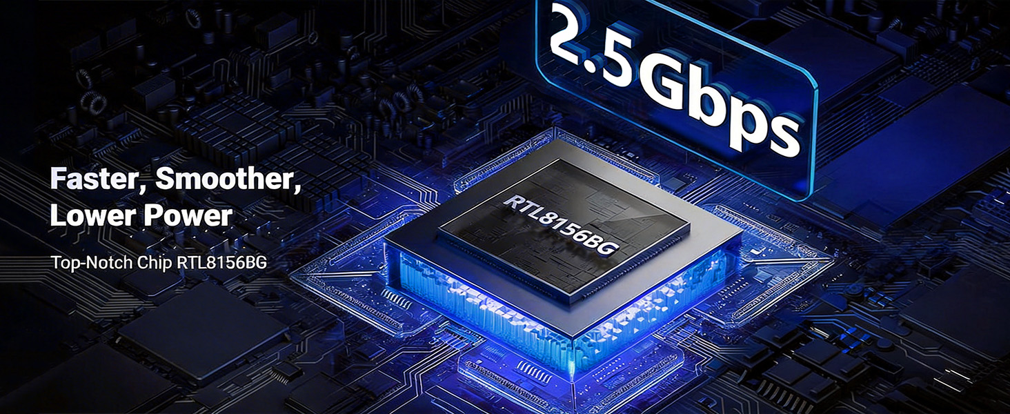 2.5gbps usb to ethernet adapter
