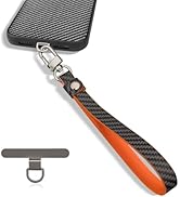 Carbon Fiber Phone Wrist Strap,Phone Chain Wristlet,Anti Theft Strap,Universal Mobile Device Chai...