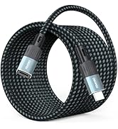 USB C Extension Cable 20ft/6M, Extra Long USBC Extender 100W Fast Charging, 5Gbps Data Transfer, ...