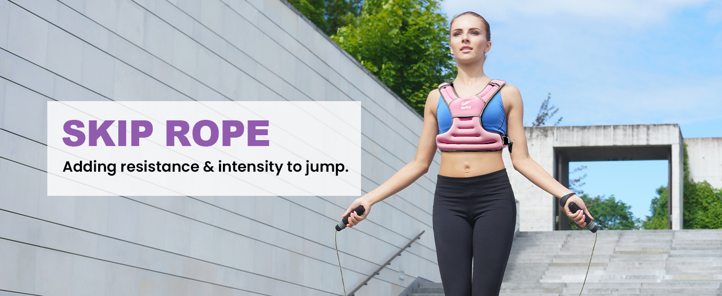 Weighted Vest for Women and Men 6 8 10 12 15 20lbs with Reflective Stripe Adjustable Buckle Straps