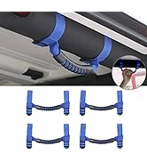 4 x Roll Bar Grab Handles, Grip Handle for Jeep Wrangler Jeep Wrangler Accessories YJ TJ JK JKU J...