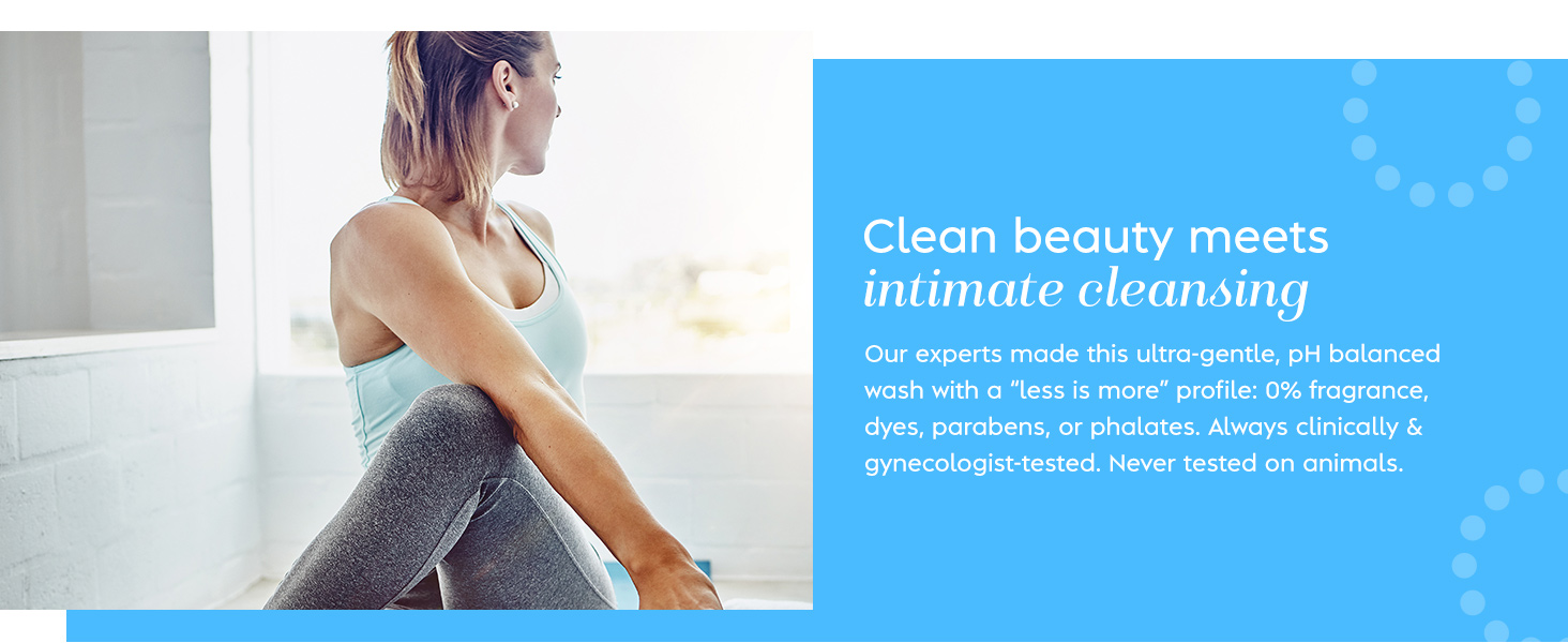 Clean beauty meets intimate cleansing 