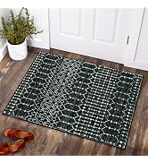 Lahome Moroccan Entry Rug 2x3, Non-Slip Washable Front Door Mat Indoor Rubber Backing Low-Profile...