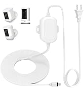 Weatherproof Power Cord for Ring Outdoor Cam Plus/Ring Spotlight Cam Plus/Pro (Battery), 20Ft/6m ...