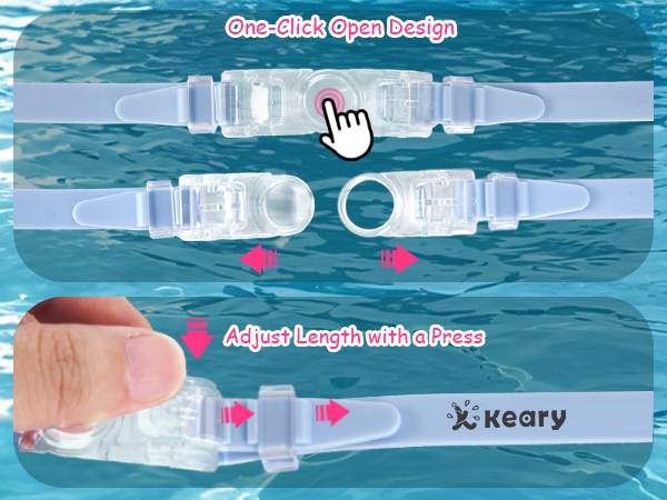 hd children's large frame waterproof and anti-fog swimming goggles