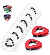 Mop Head Replacement Compatiable with Ocedar EasyWring 1-Tank System,Mircofiber Mop Heads Refill ...