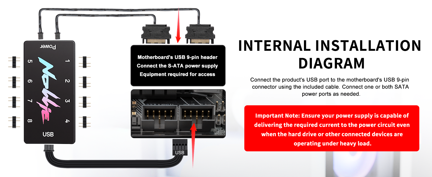 5V 3PIN ARGB Controller