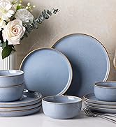 blue dinnerware sets