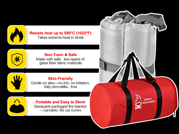 emergency fire blanket