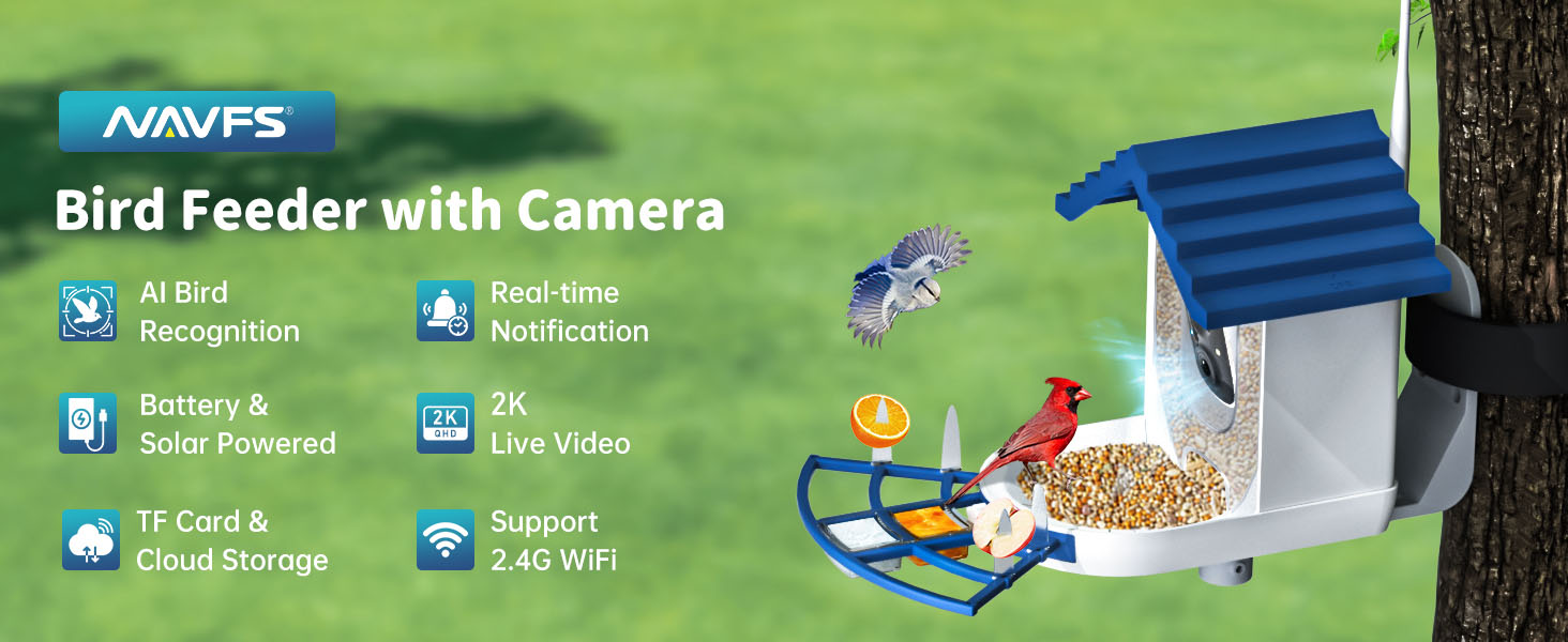 smart bird feeder with camera