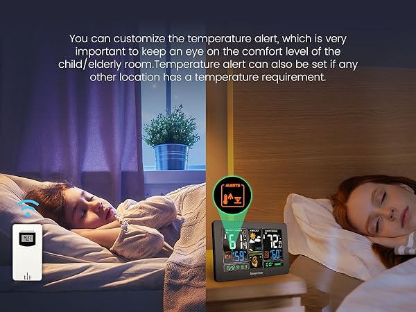 indoor outdoor weather station wireless