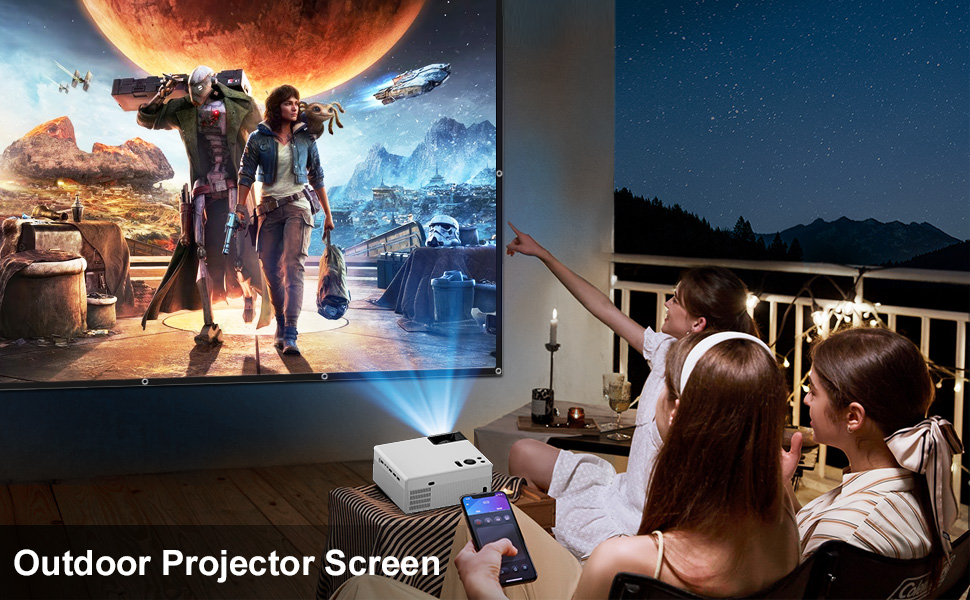 Outdoor Projector screen