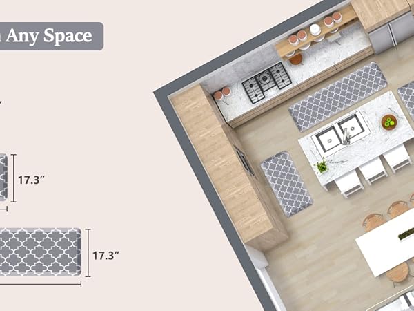 sizes to match any decor