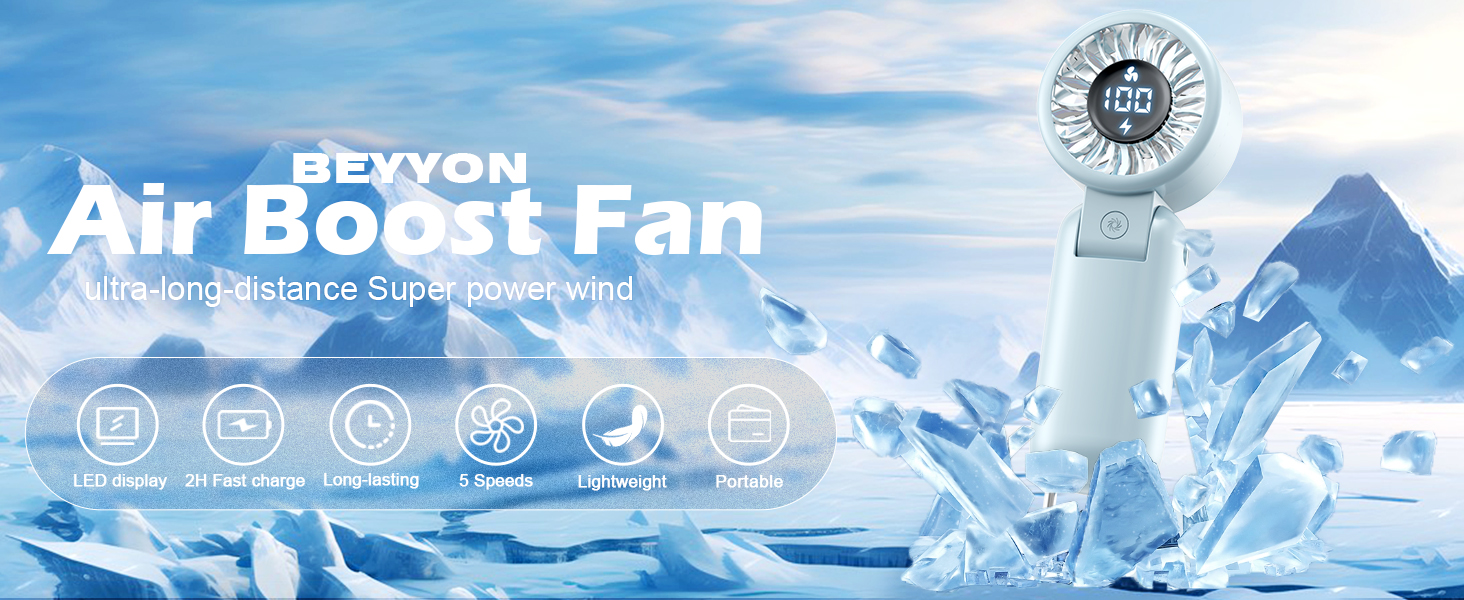 handheld fan rechargeable